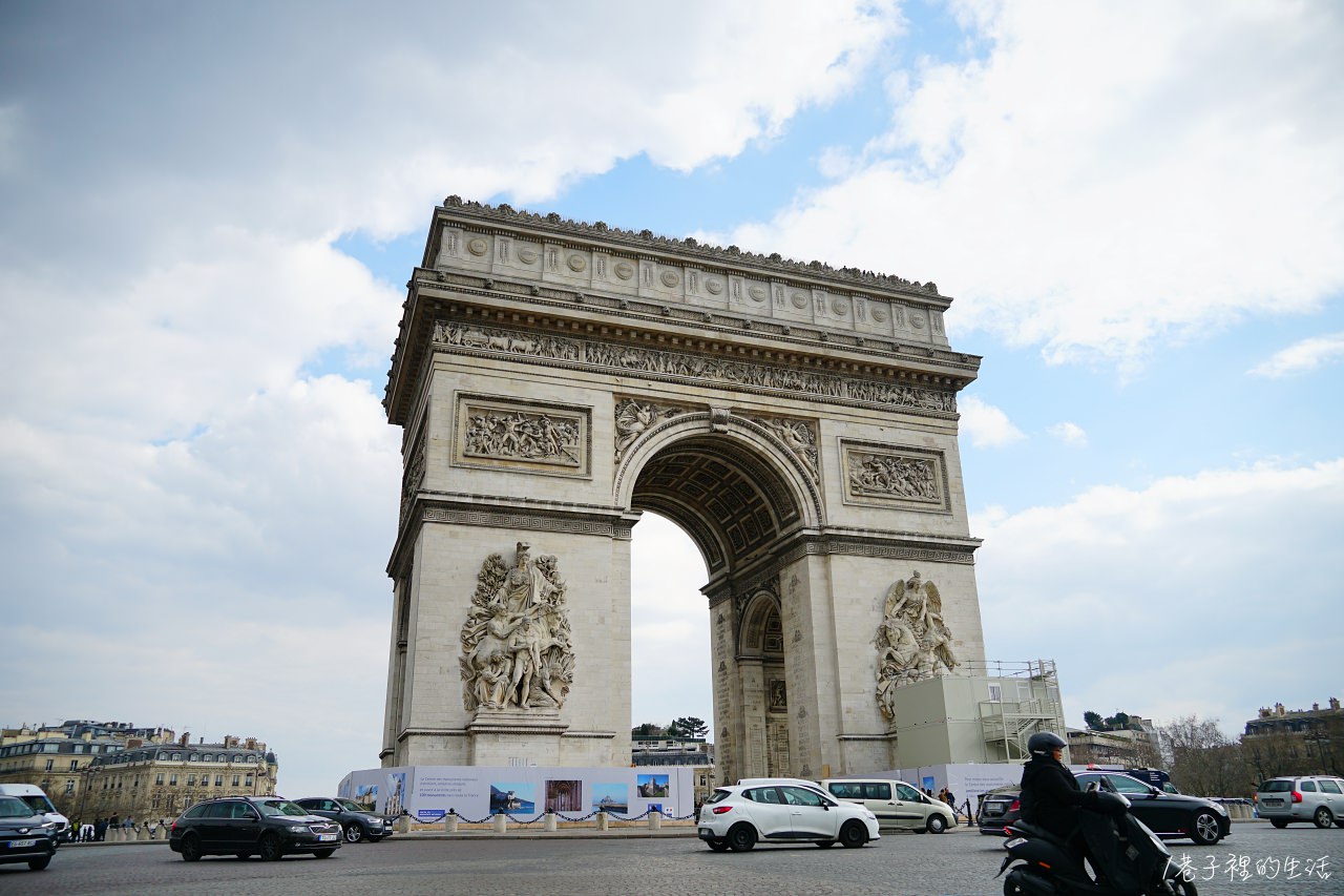法國景點 凱旋門 眺望香榭麗舍大道 巴黎鐵塔風景 法國巴黎必看景點 巷子裡的生活
